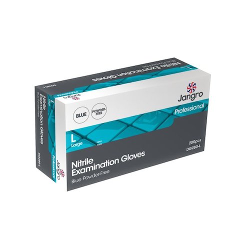 Jangro Professional Nitrile Disposable Powder Free Gloves (DG280-L)